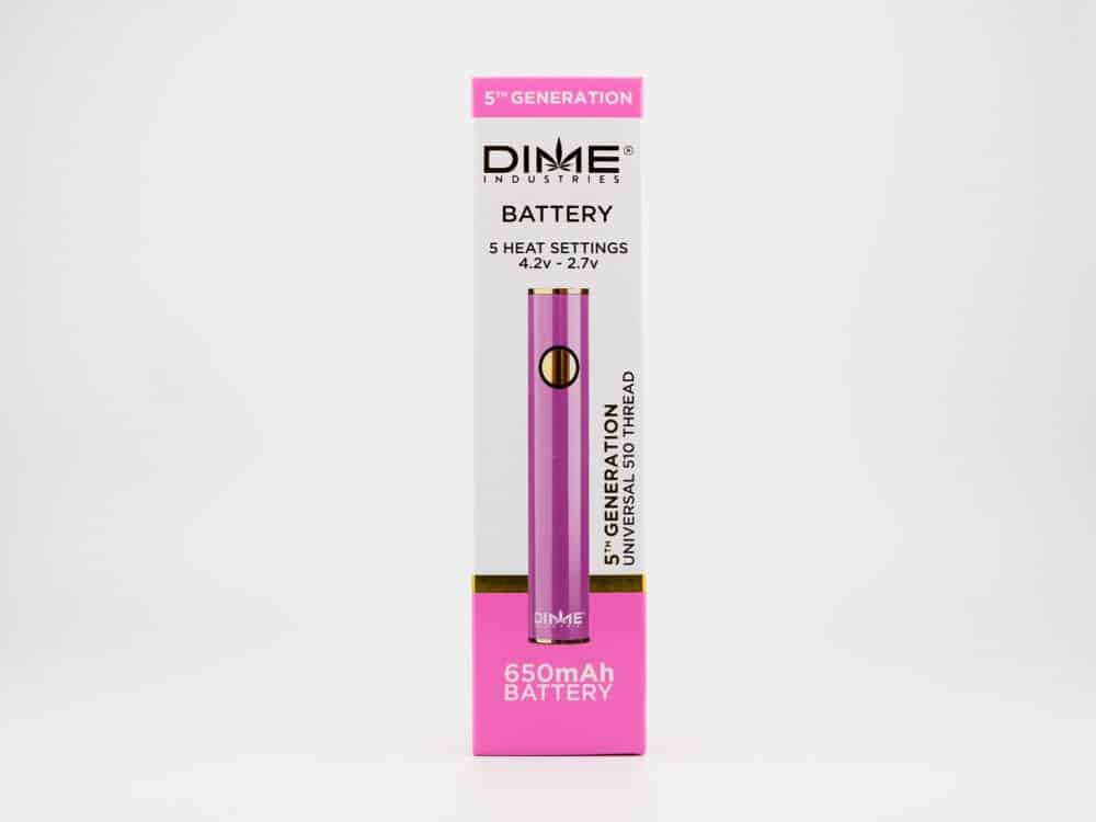 Dime battery pink