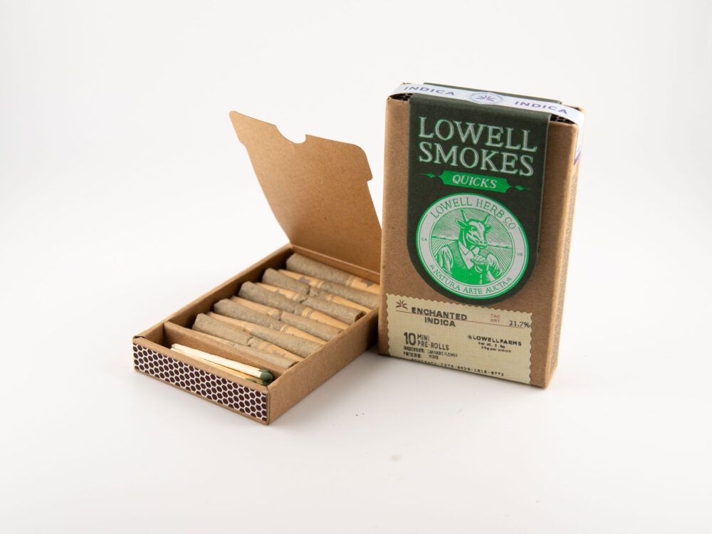 LOWELLSMOKES INDICA BOXOPEN