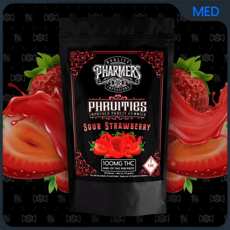 Pharmers Sour Strawberry