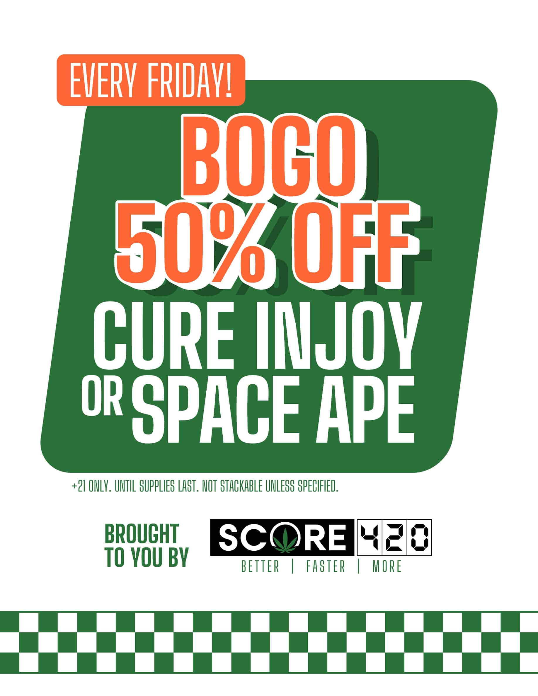 bogo friday dispensary deals