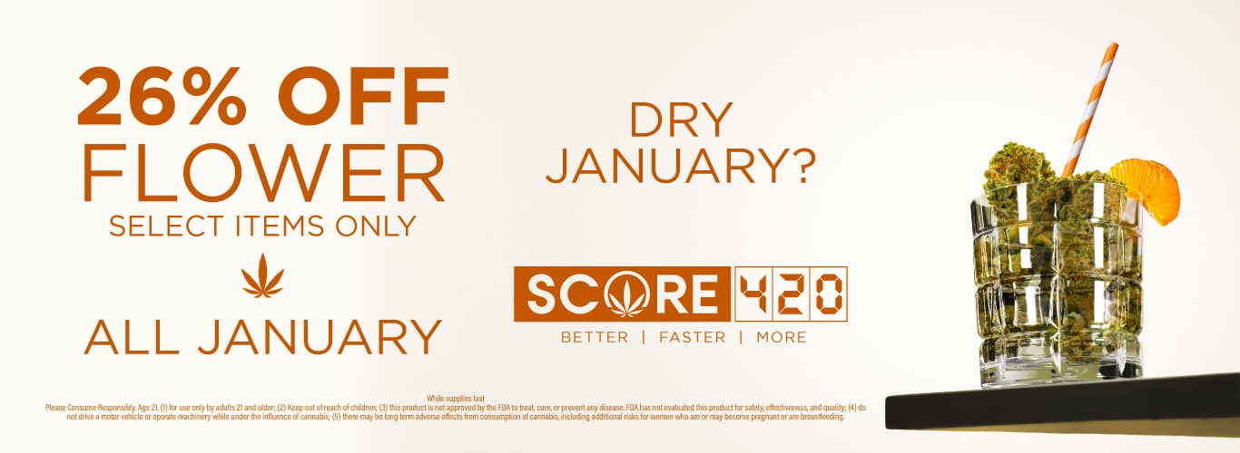 dry january dispensary deal