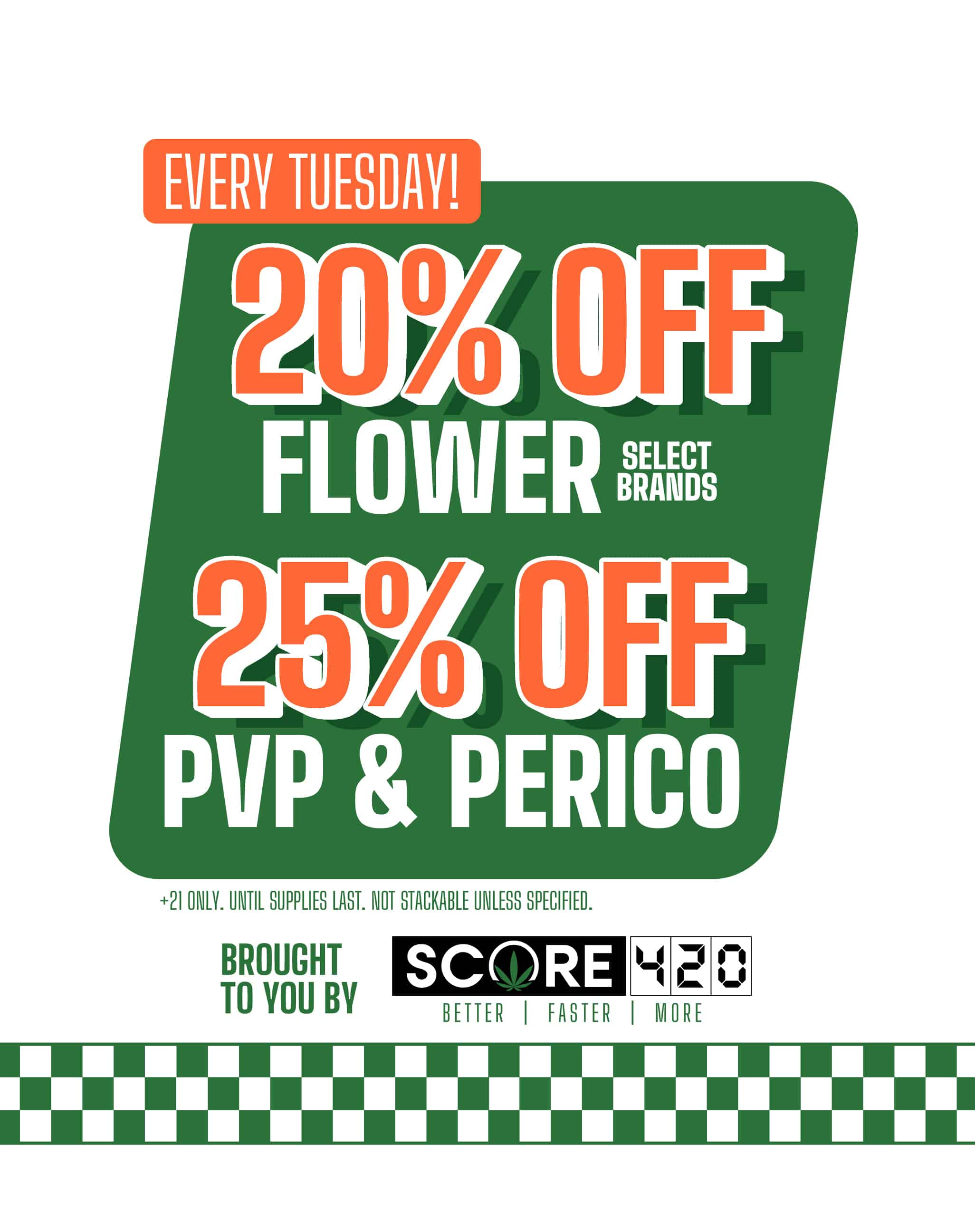 tuesday dispensary deals