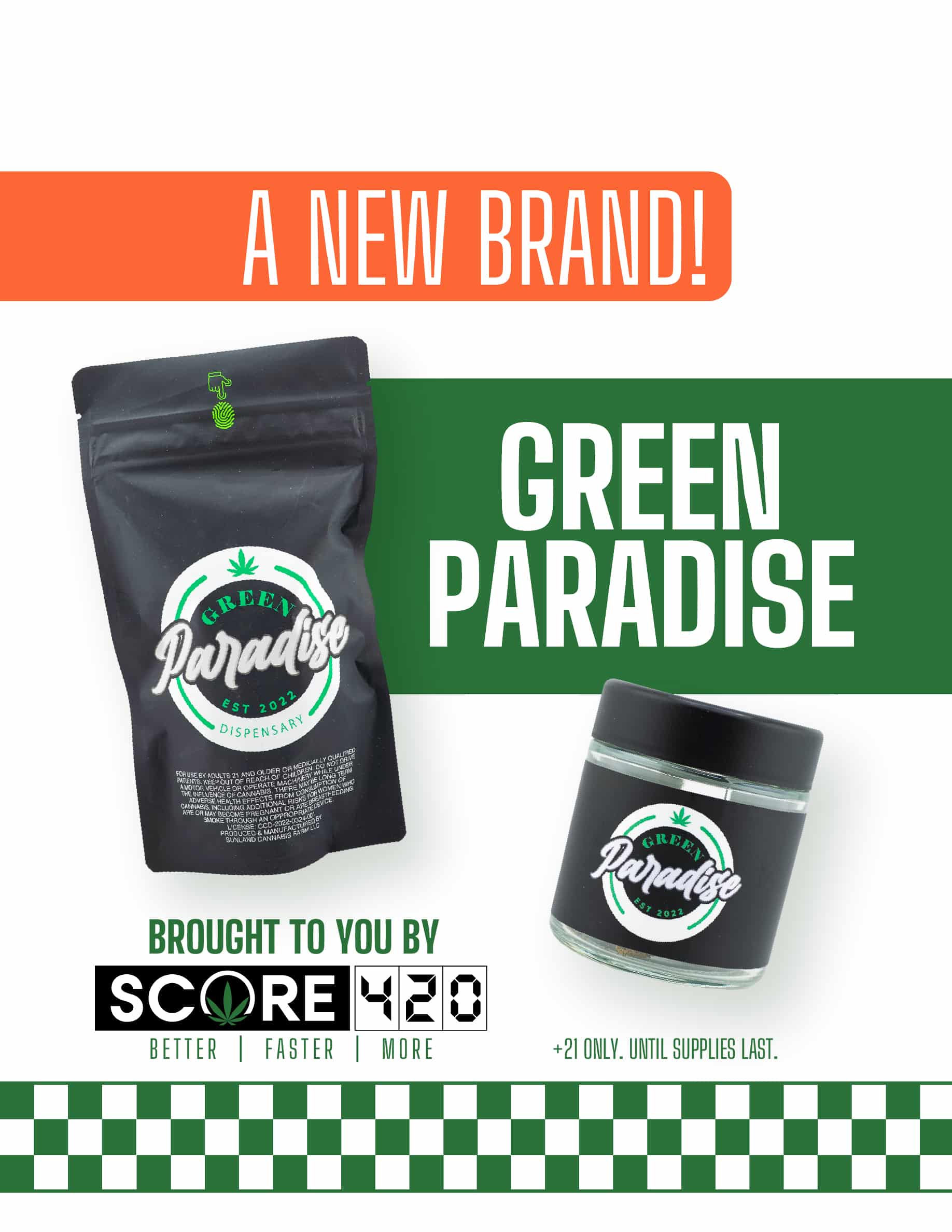 green paradise flower for sale