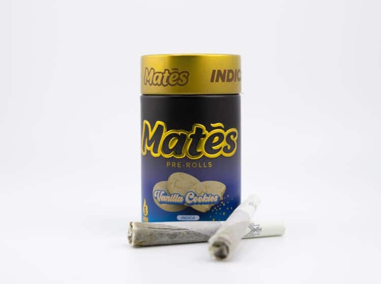 Muha Meds Mates Vanilla Cookies (I) 3g 5pk Infused Prerolls