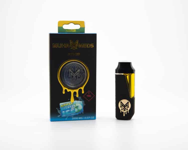 Muha Meds Apple Gelato Ice (H) 1g AIO