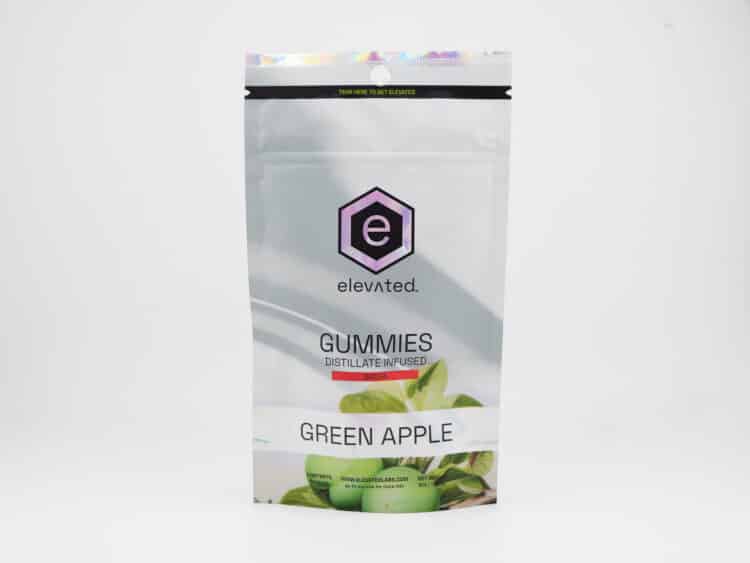 Elevated Green Apple (S) 100mg Rosin Gummies