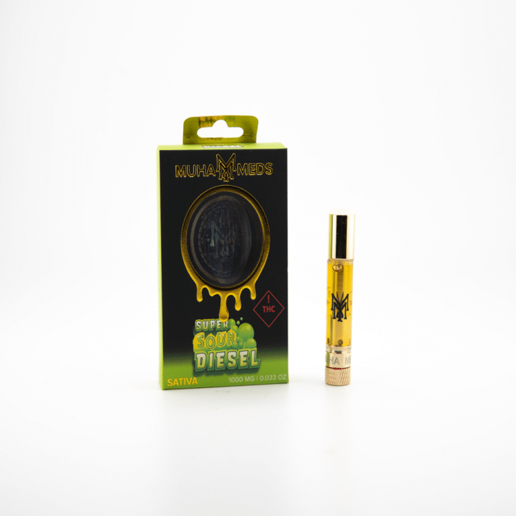 Muha Meds Super Sour Diesel (S) 1g Cart