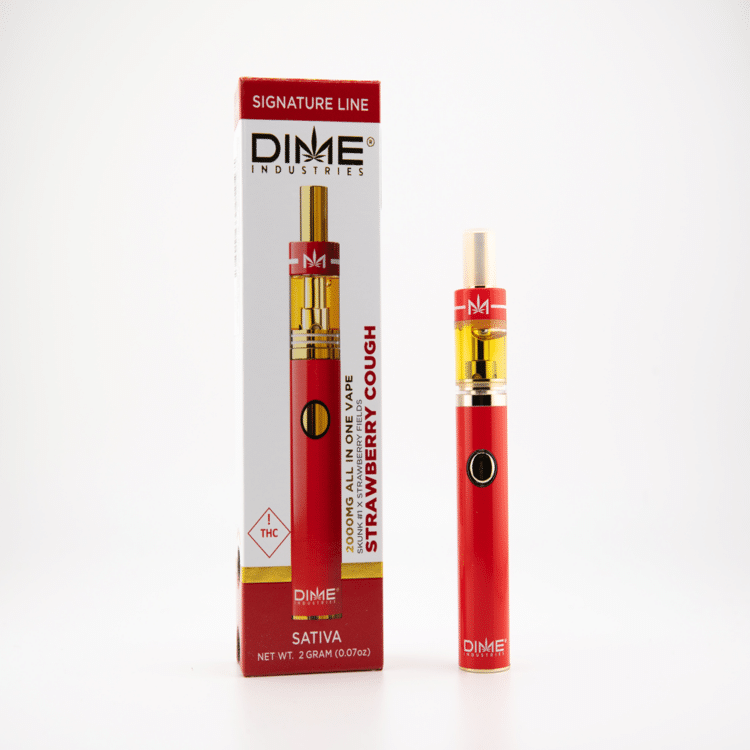 Dime Strawberry Cough (S) 2g AIO