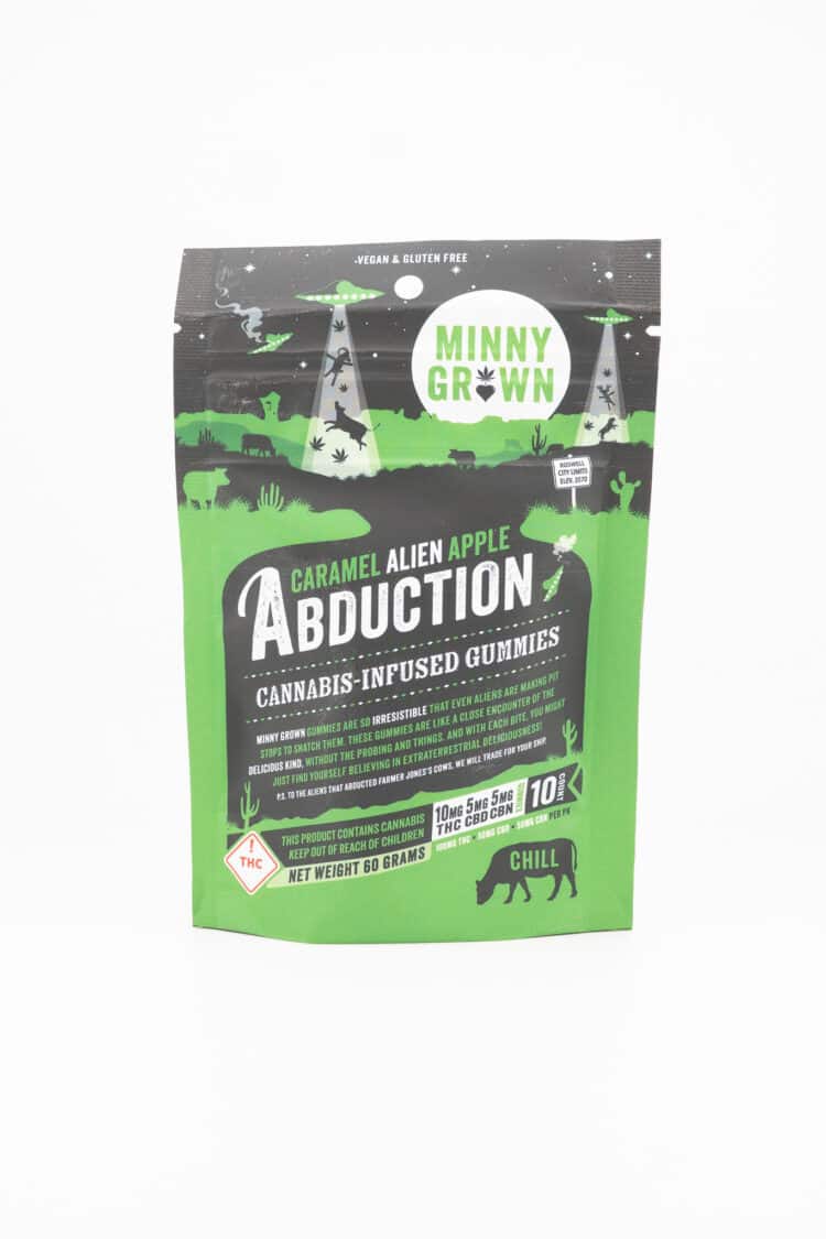 MG Caramel Apple Alien Abduction (H) 100mg Gummies