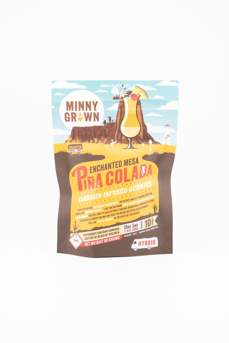 MG Pina Colada (H) 100mg Gummies 2:1