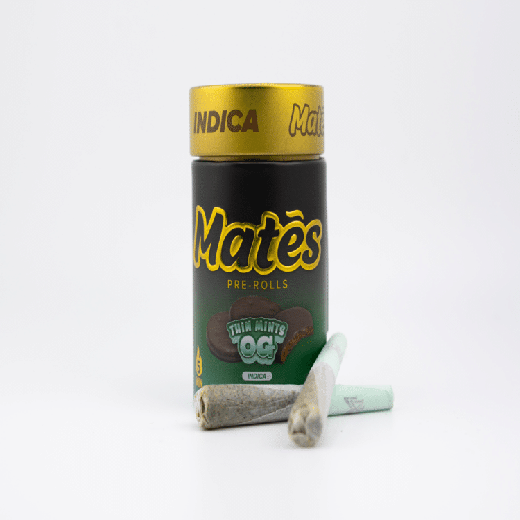 Muha Meds Mates Thin Mints OG (I) 3g 5pk Infused Prerolls