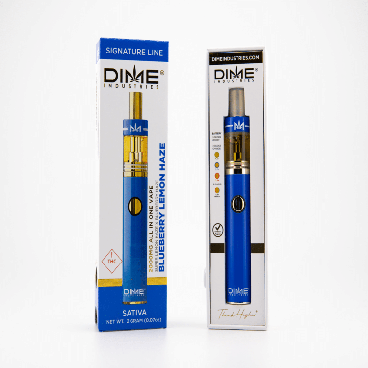 Dime Blueberry Lemon Haze (S) 2g AIO