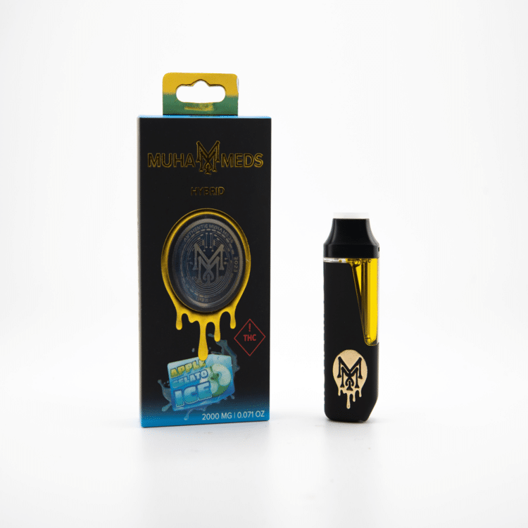 Muha Meds Apple Gelato Ice (H) 2g AIO