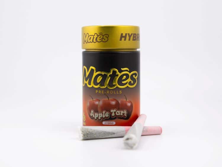 Muha Meds Mates Apple Tartz (S) 3g 5pk Infused Prerolls