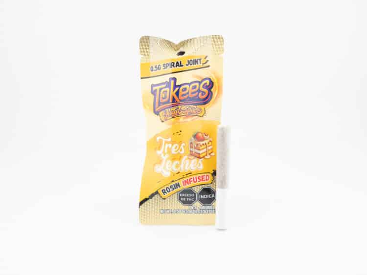 Headspace Tokees Tres Leches (I) 0.5g Rosin Infused Spiral Joint
