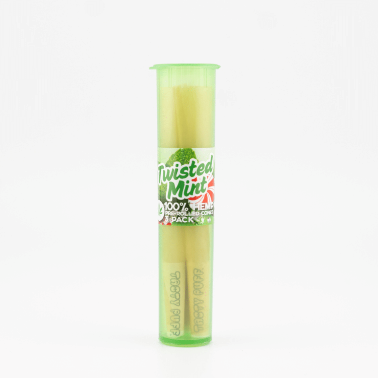Tasty Puff Twisted Mint Flavored Cones 3pk