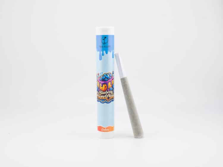 True Roots Blueberry Pound Cake (S) 1g Preroll