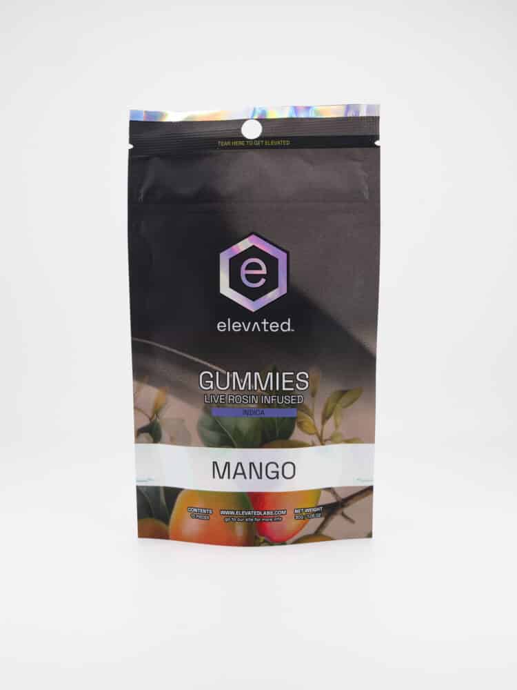 Elevated Mango (I) 100mg Rosin Gummies