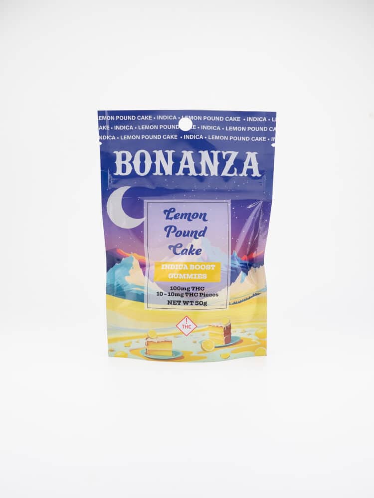 Bonanza Lemon Pound Cake (I) Gummies 100mg