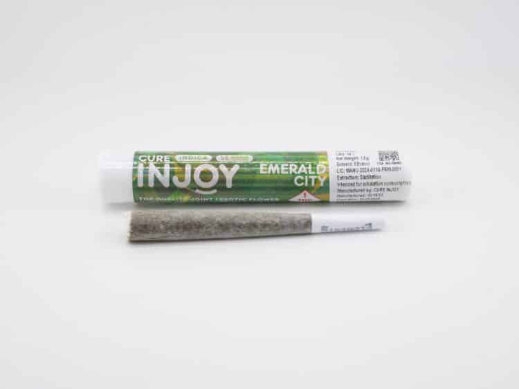 Cure Injoy PRISMS Emerald City (I) 1.5g Infused Preroll