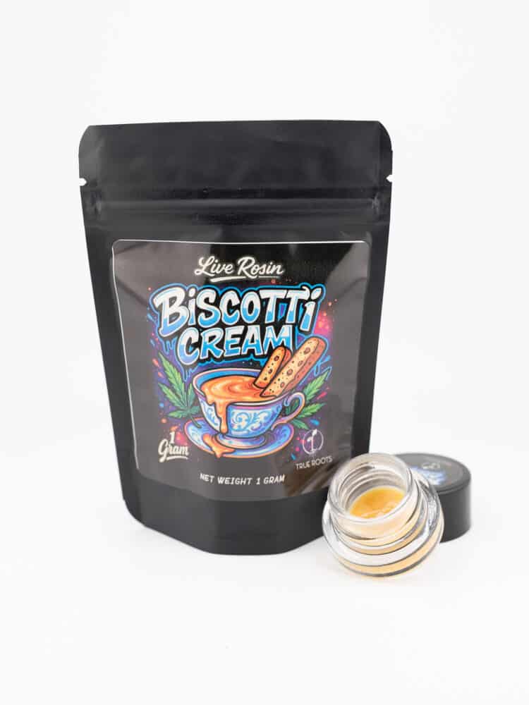 True Roots Biscotti Cream (IH) 1g Rosin