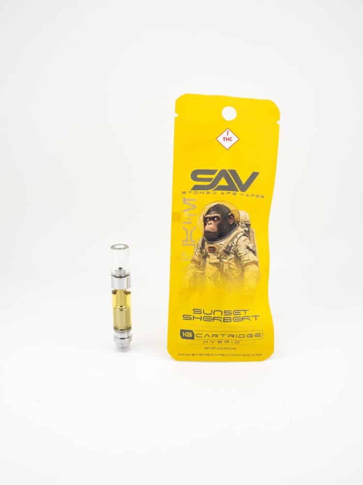 Stoned Ape  Sunset Sherbert (H) 1g Cart