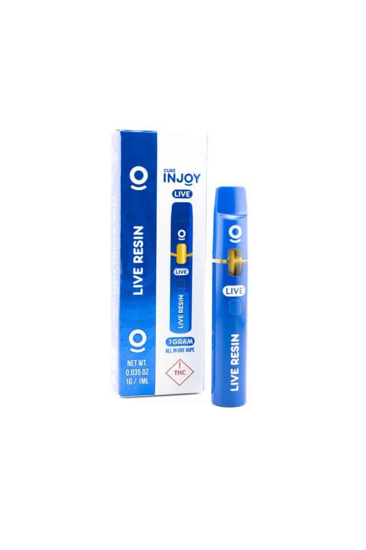 Cure Injoy GMO Cookies (H) 1g Live Resin AIO