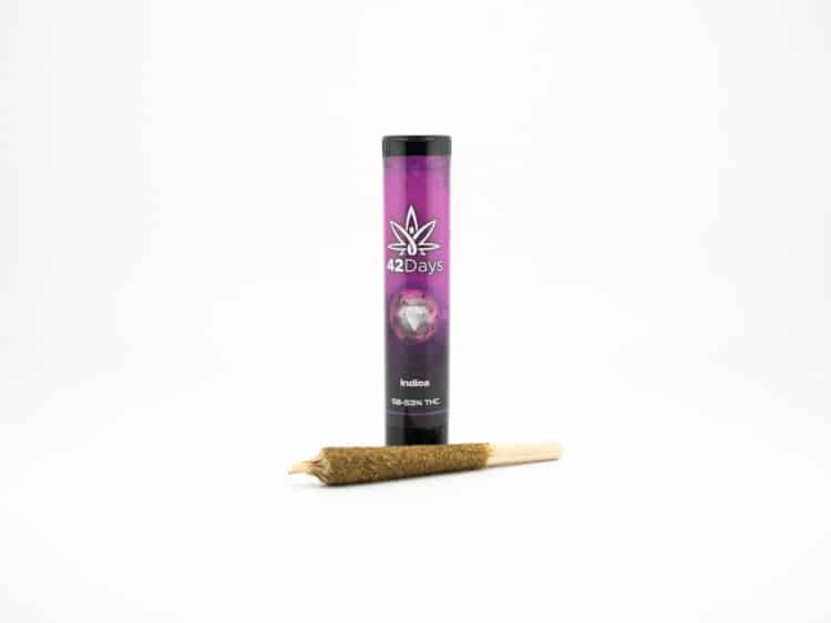 42Days Strawberry Cheeze Cake (I) .75g Infused Preroll