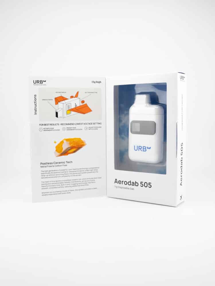 Urb Aerodab 505 Double Solo Burger (I) 1g Live Resin AIO