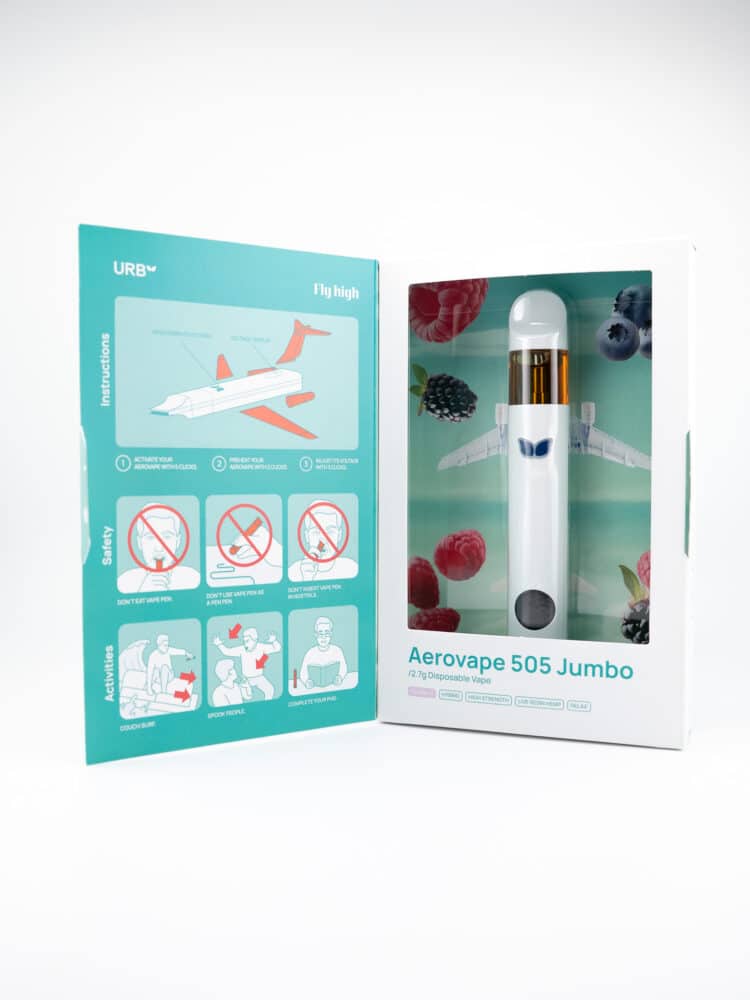 Urb Aerovape 505 Jumbo Gas Berry (H) 2.7g AIO