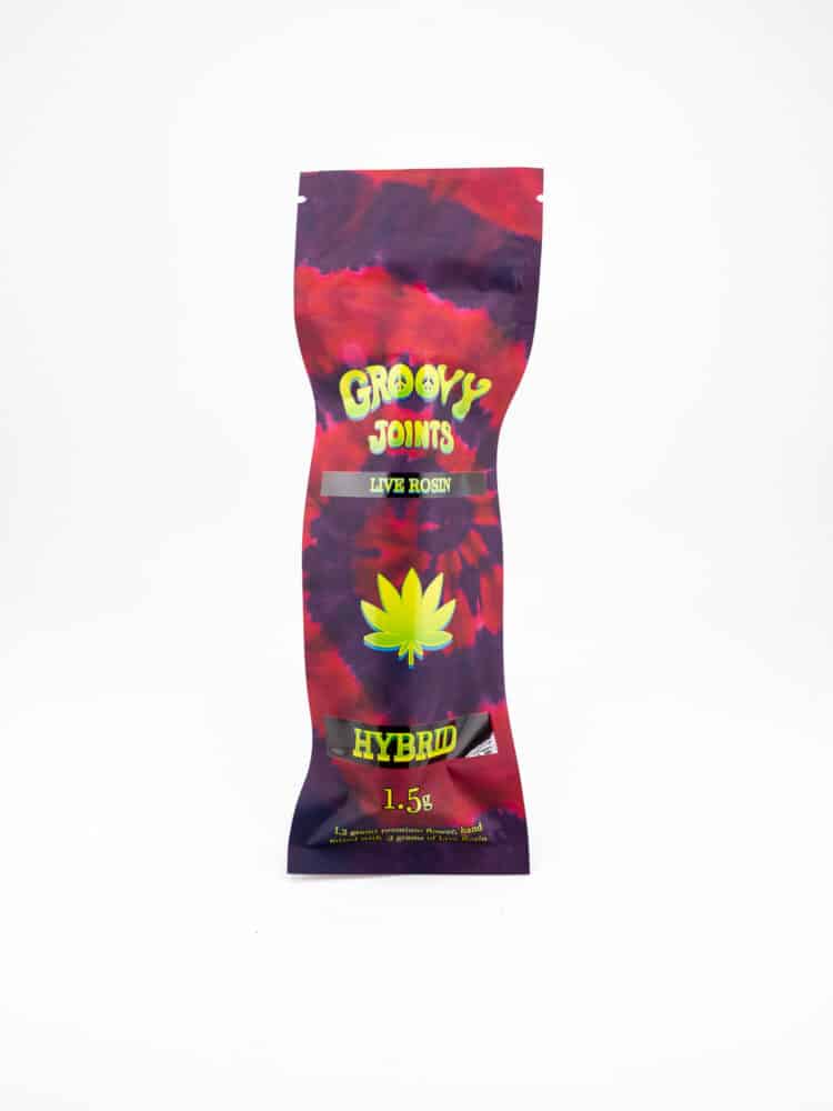 Groovy Ice Cream Cake x Trop Cookies (H) 1.5g Live Rosin Infused Joint