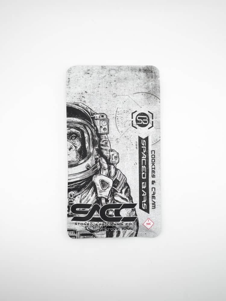 Stoned Ape Cookies & Cream (H) 100mg Chocolate Bar