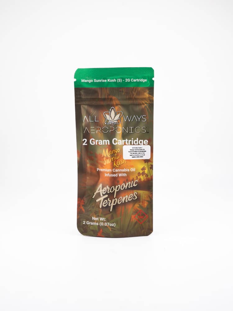 All Ways Mango Sunrise Kush (S) 2g Cart