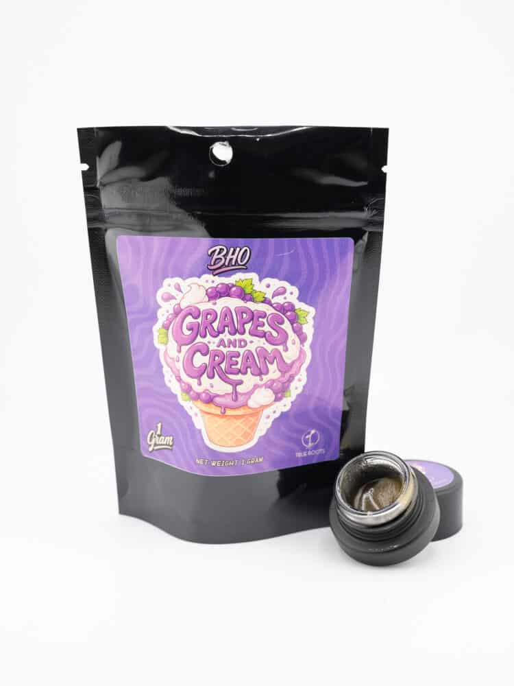 True Roots Grapes and Cream (H) 1g BHO Wax