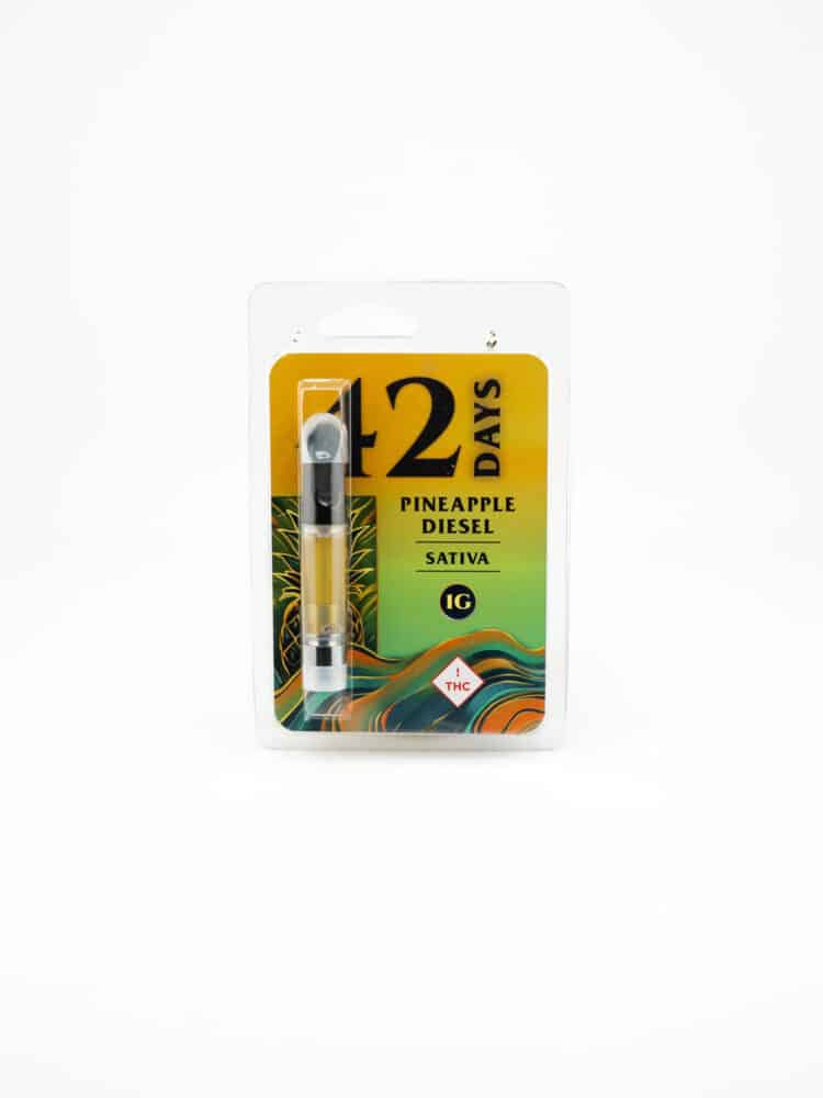42 Days Pineapple Diesel (S) 1g Live Resin Cart