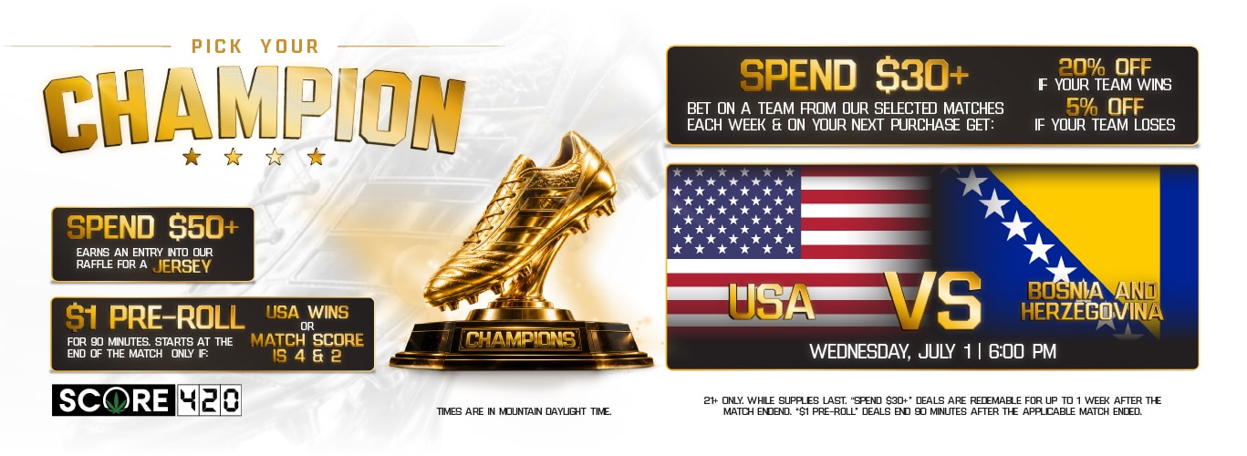 world cup dispensary deals