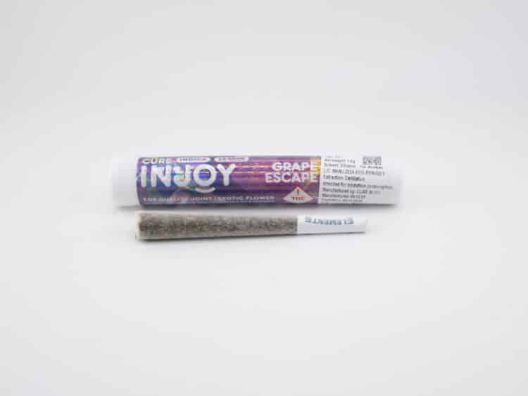 Cure Injoy Prisms Grape Escape (H) 1.5g Infused Preroll