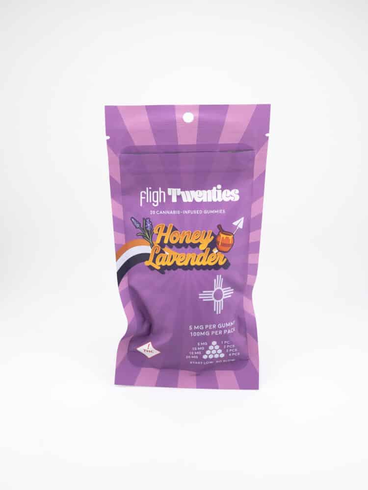 Fligh Honey Lavender (S) 100mg Gummies