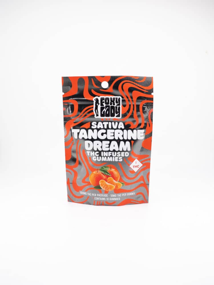 Foxy Lady Tangerine Dream (S) 100mg Gummies