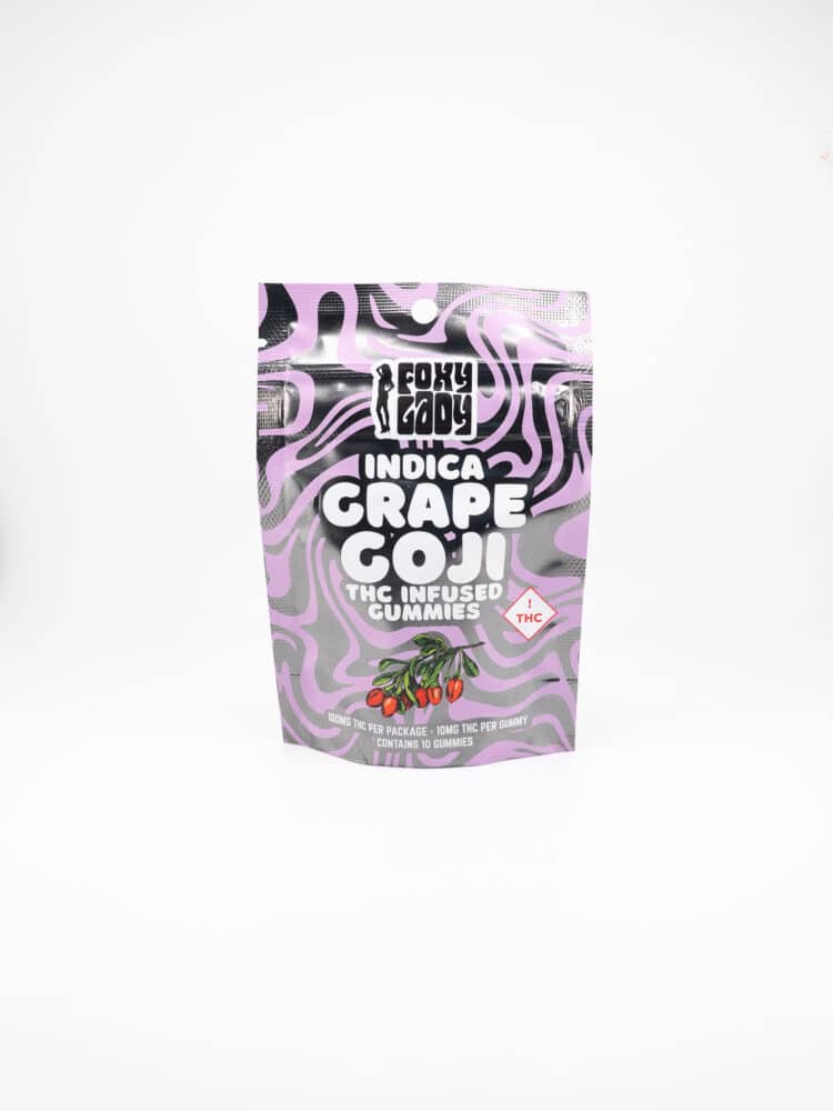 FoxyLady Grape Goji (I) 100mg Gummies