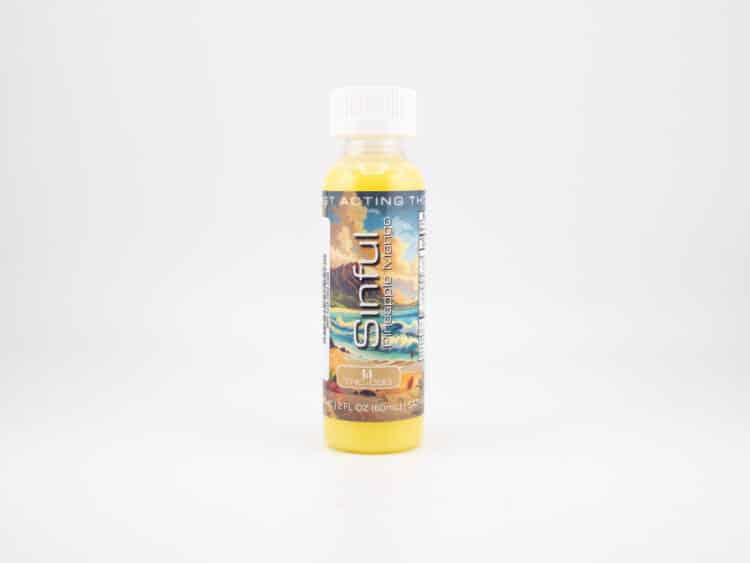 Sinful Pineapple Mango (S) (1:1 THC/CBG) 100mg Shooter