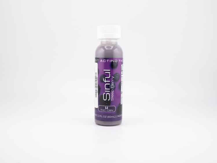Sinful Sleepberry (I) (1:1 THC/CBN) 100mg Shooter