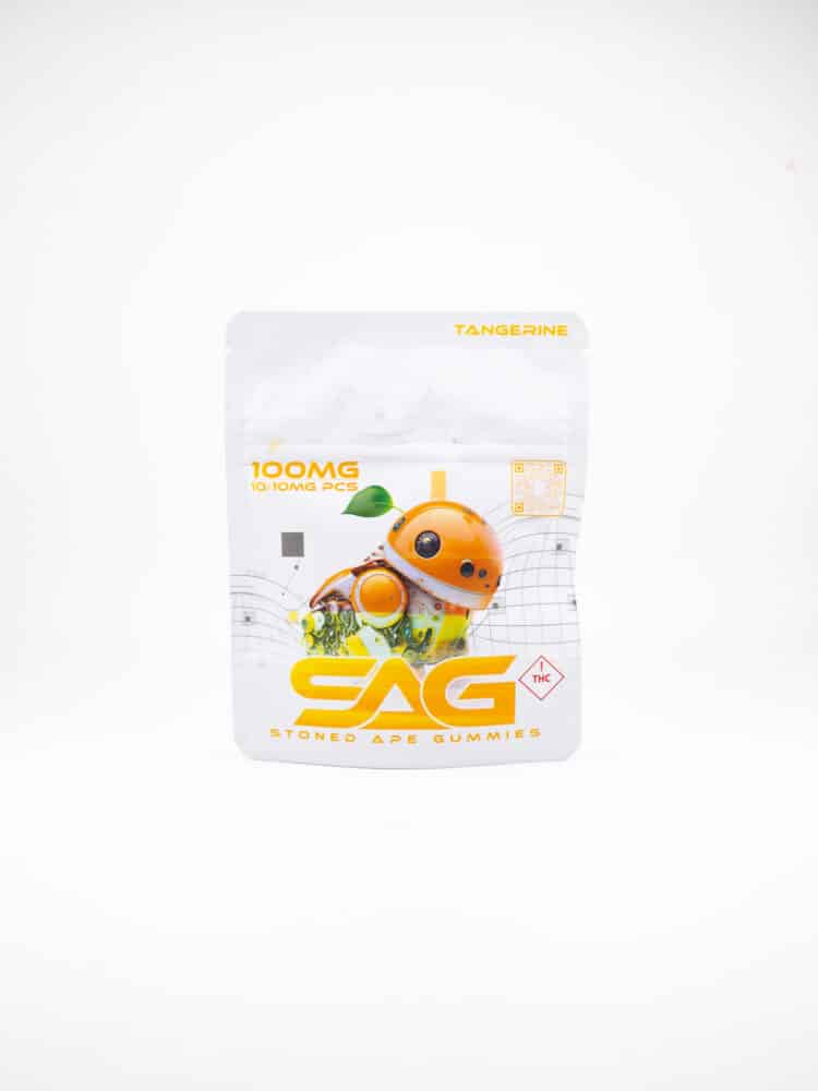 Stoned Ape Tangerine (H) 100mg Gummies