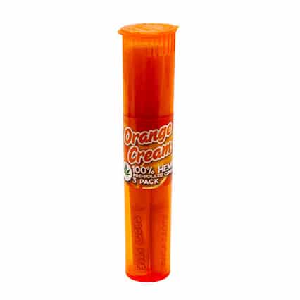 Tasty Puff Orange Cream Hemp Flavored Cones 3pk