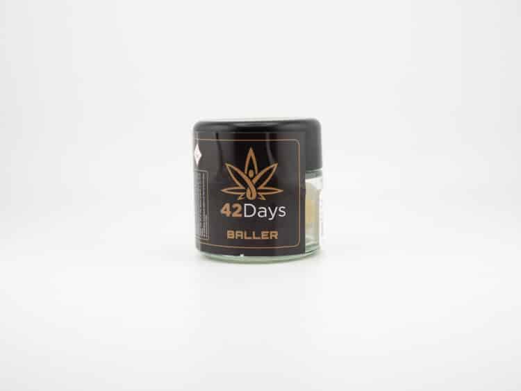42Days Gorilla Glue (H) Live Resin 14g Baller Jar