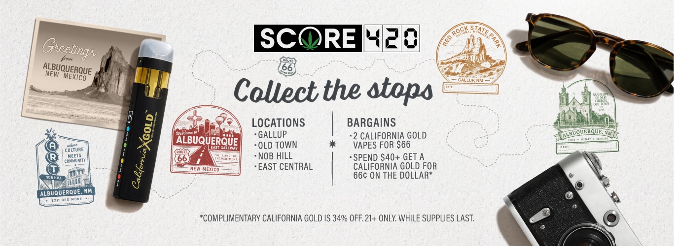 route 66 dispensary stops