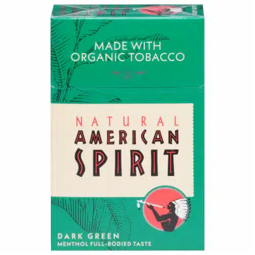 American Spirit Menthols Dark Green