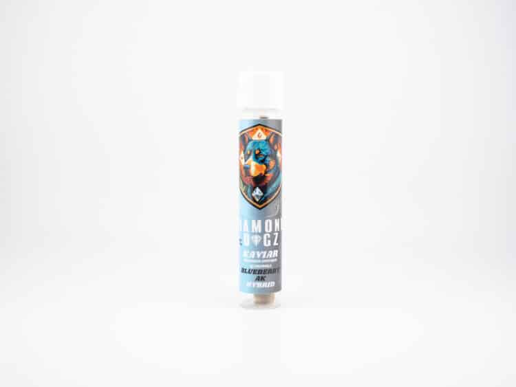 Diamond Dogz Blueberry AK (H) 1g Kaviar Infused Preroll