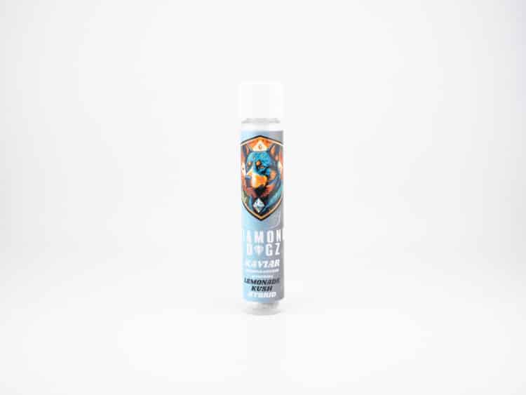 Diamond Dogz Lemonade Kush (H) 1g Kaviar Infused Preroll