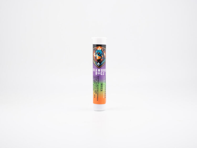 Diamond Dogz Papayahuasca (I) 0.5g Kaviar Infused Preroll